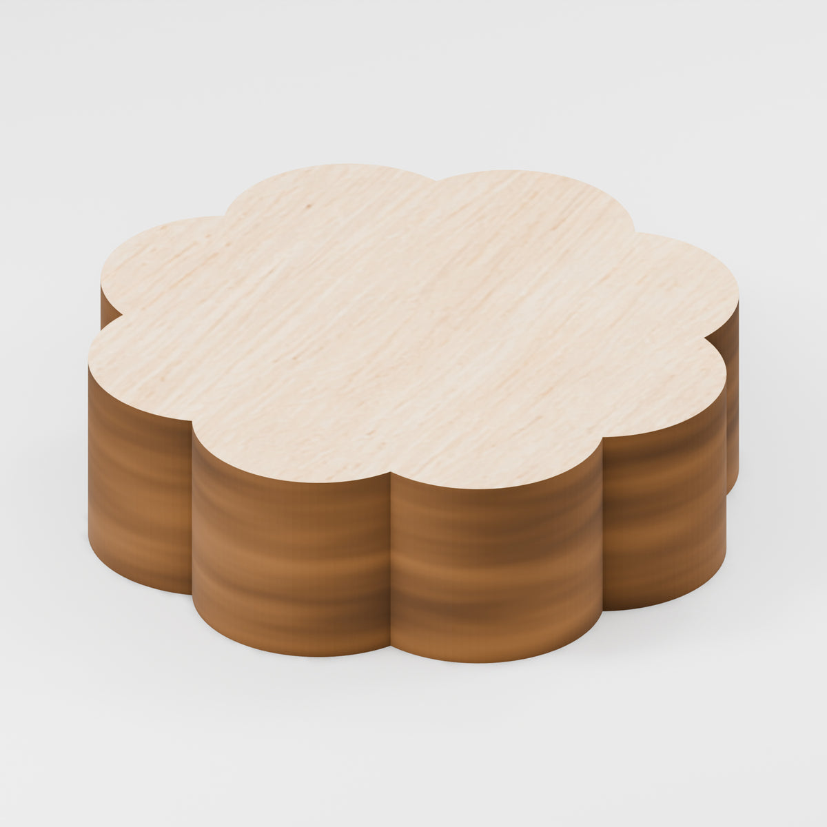 Flower Craft Blanks — Plywood, 6 mm, 20 mm maximum, No holes, 100