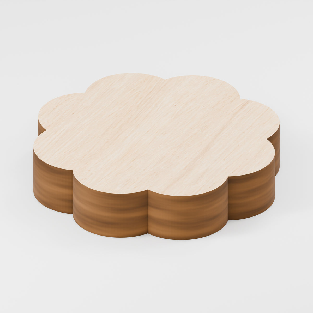 Flower Craft Blanks — Plywood, 6 mm, 30 mm maximum, No holes, 100