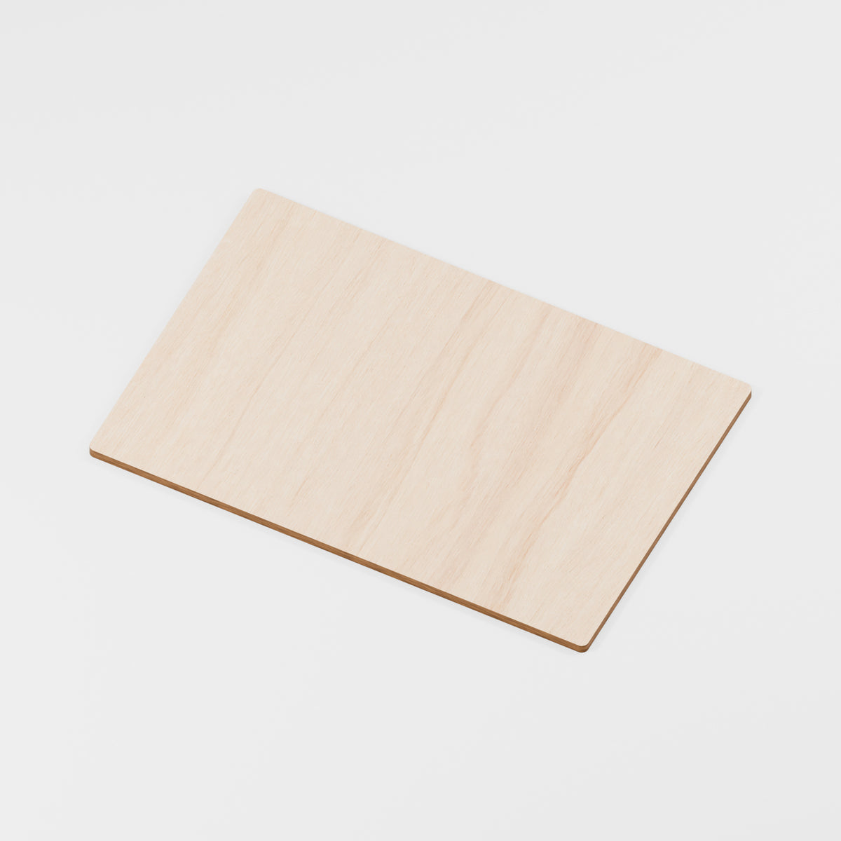 Rectangular Craft Blanks — Plywood, 6 mm, 300 × 200 mm, No holes, Rounded corners, 12