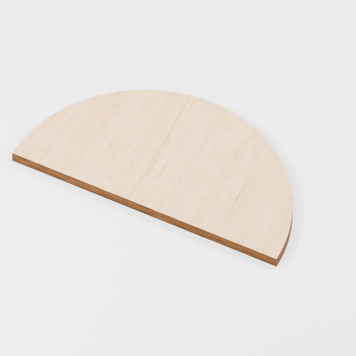 Semicircle Craft Blanks — Plywood, 6 mm, 150 × 75 mm, 5