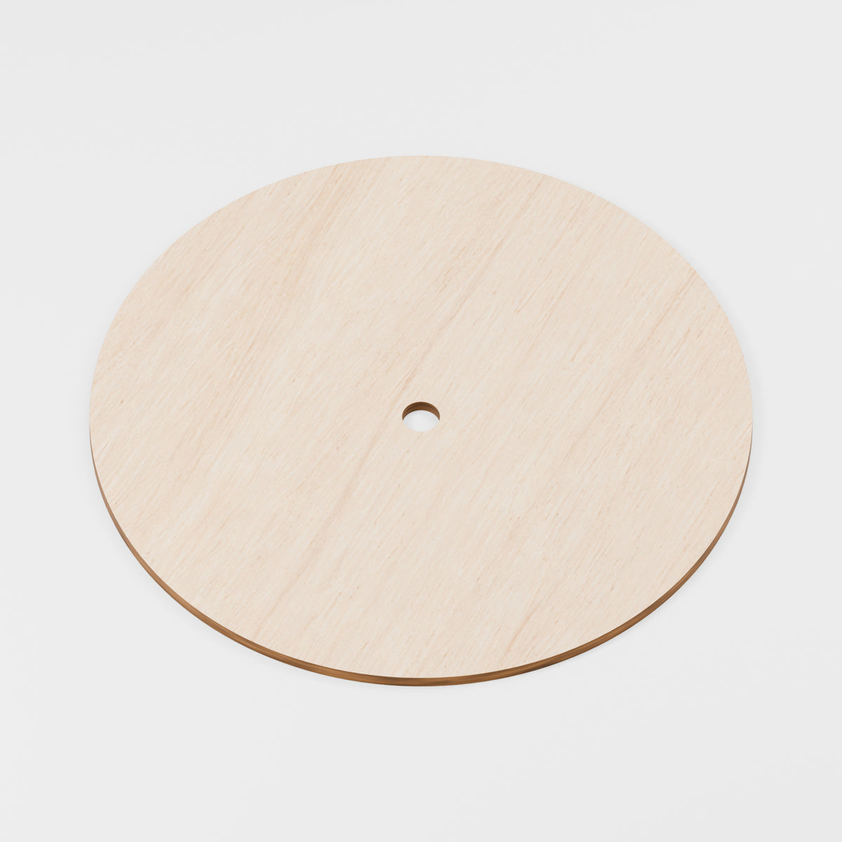 Circle Craft Blanks — Plywood, 3 mm, 140 mm diameter, 8 mm centre hole, 5