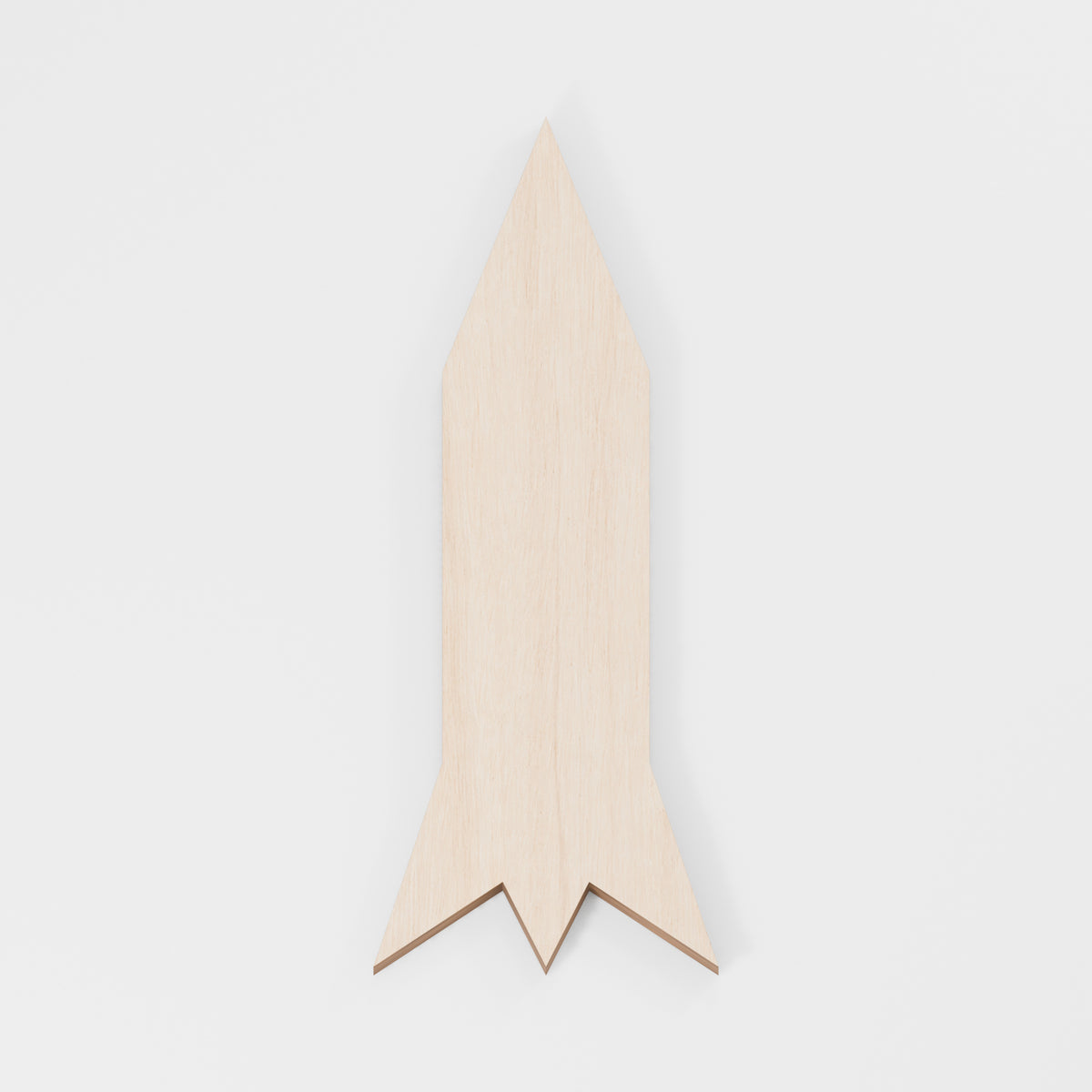 Rocket Craft Shapes — Plywood, 6 mm, 100 mm maximum, No holes, 100