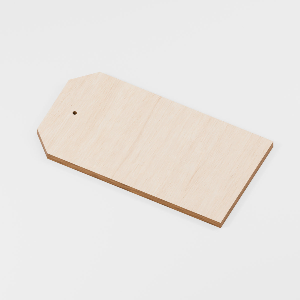 Luggage Gift Tags — Plywood, 6 mm, 150 × 80 mm, 100