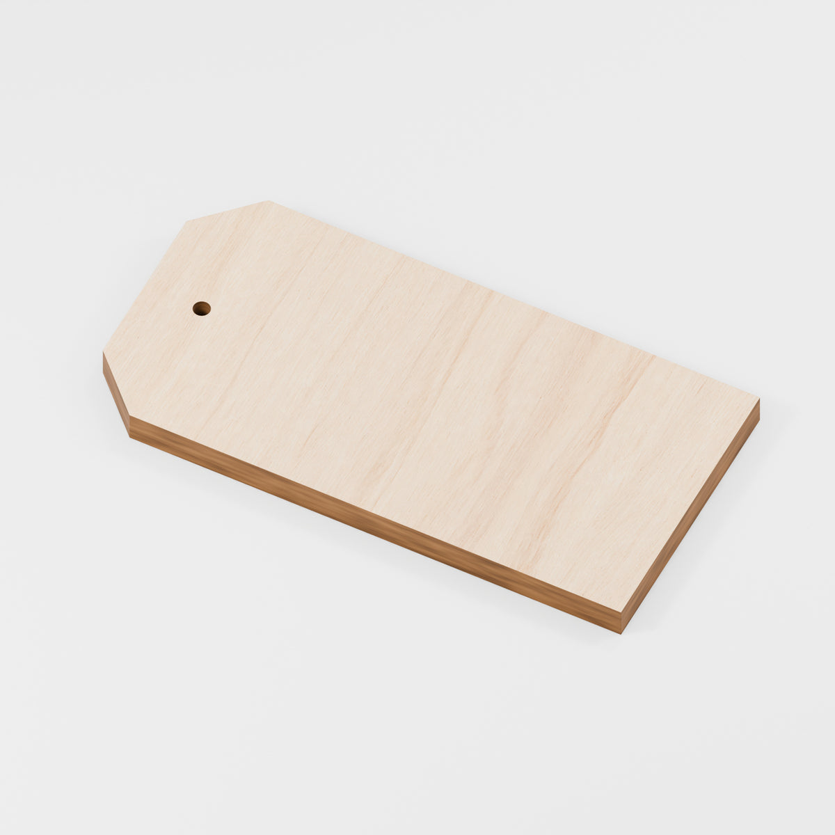 Luggage Gift Tags — Plywood, 6 mm, 100 × 50 mm, 100