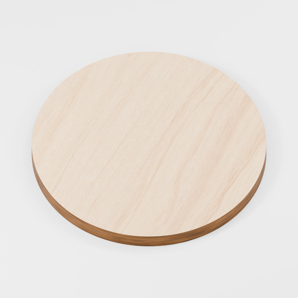 Circle Craft Blanks — Plywood, 6 mm, 88 mm diameter, No holes, 5