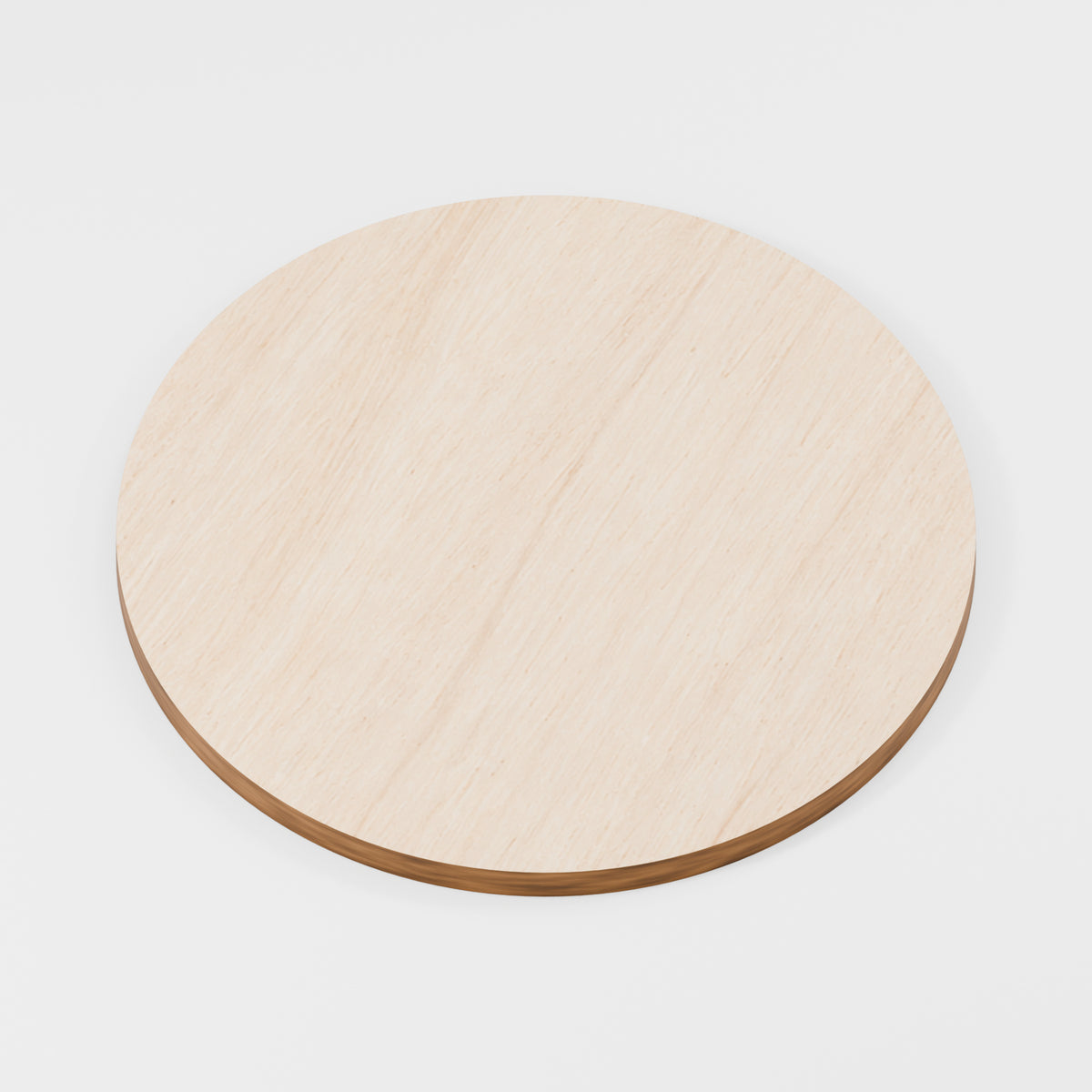 Circle Craft Blanks — Plywood, 6 mm, 130 mm diameter, No holes, 100