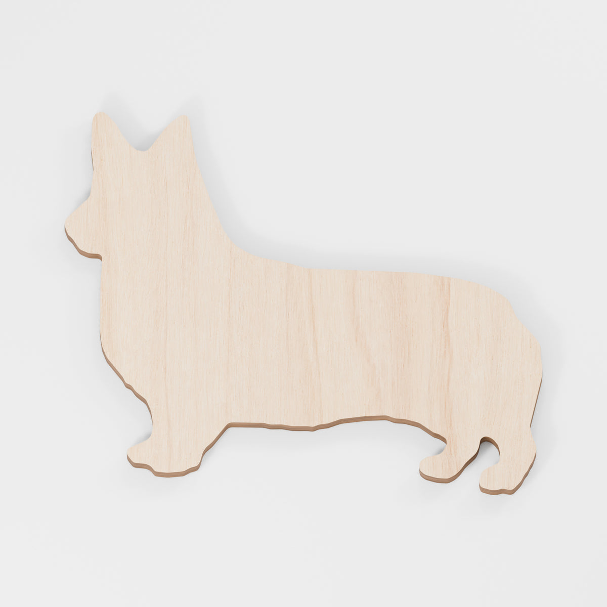 Corgi Craft Shapes — Plywood, 6 mm, 100 mm maximum, No holes, 100