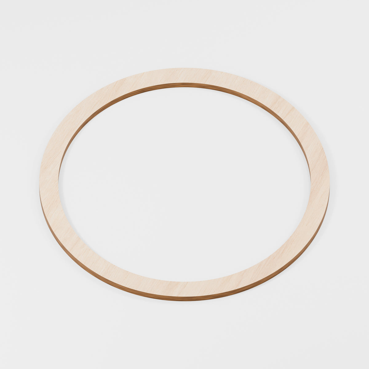 Circular Hoop Rings — Plywood, 6 mm, 230 mm outer / 200 mm inner, No holes
