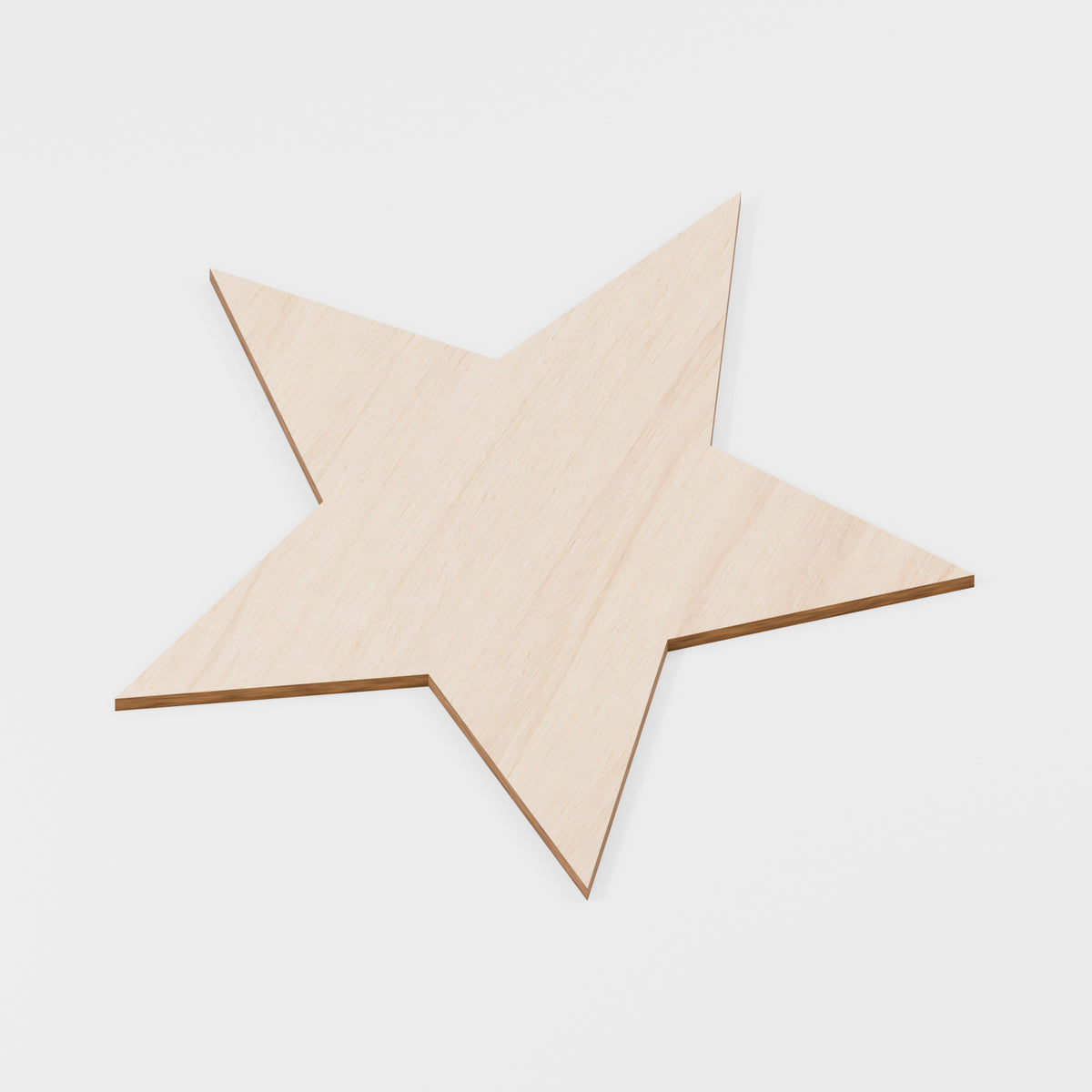 Star Craft Blanks — Plywood, 6 mm, 250 mm maximum, No holes, 100