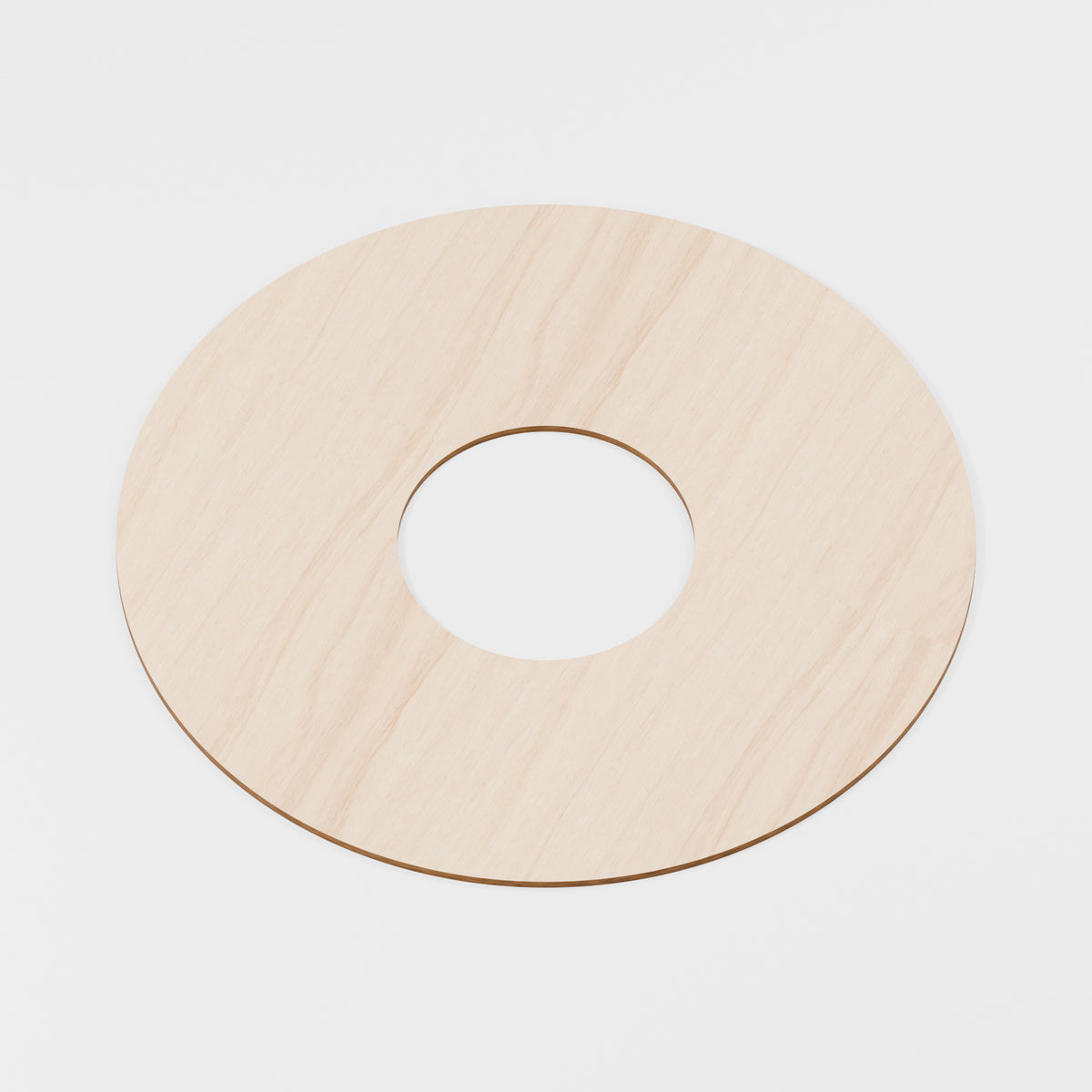 Circular Hoop Rings — Plywood, 6 mm, 520 mm outer / 180 mm inner, No holes, 2