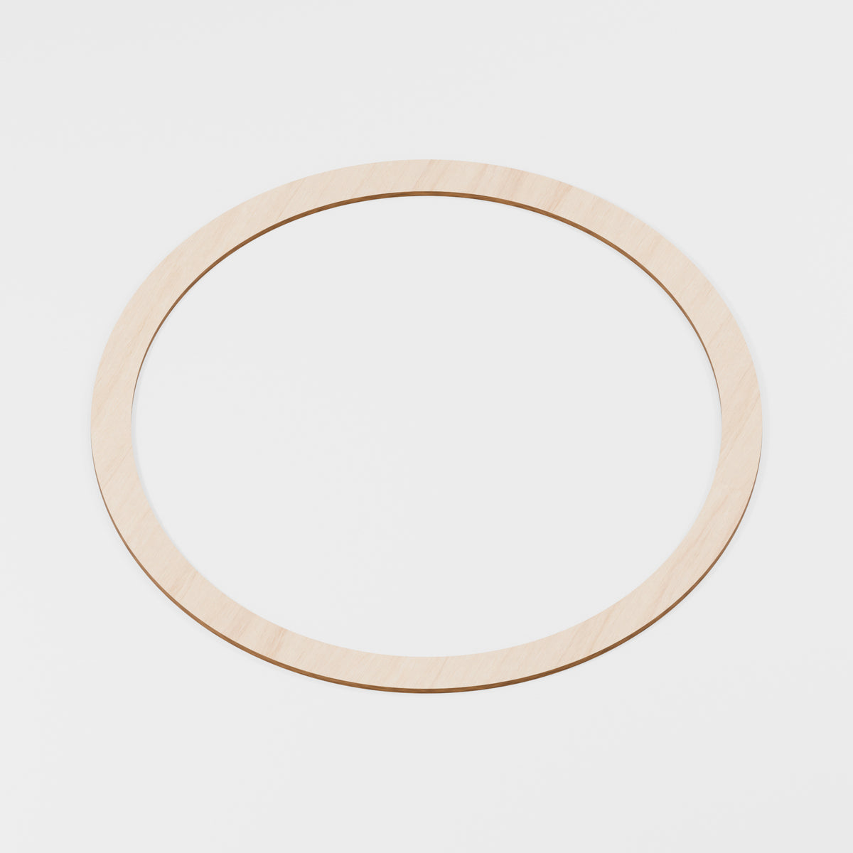 Circular Hoop Rings — Plywood, 6 mm, 500 mm outer / 440 mm inner, No holes, 5