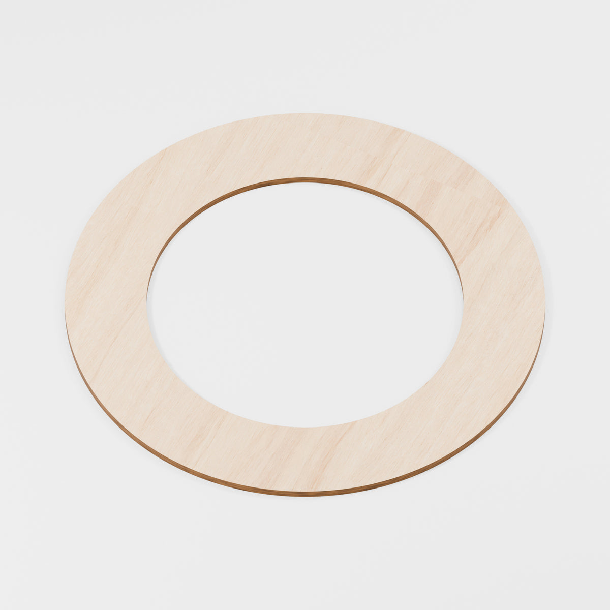 Circular Hoop Rings — Plywood, 6 mm, 330 mm outer / 218 mm inner, No holes, 2