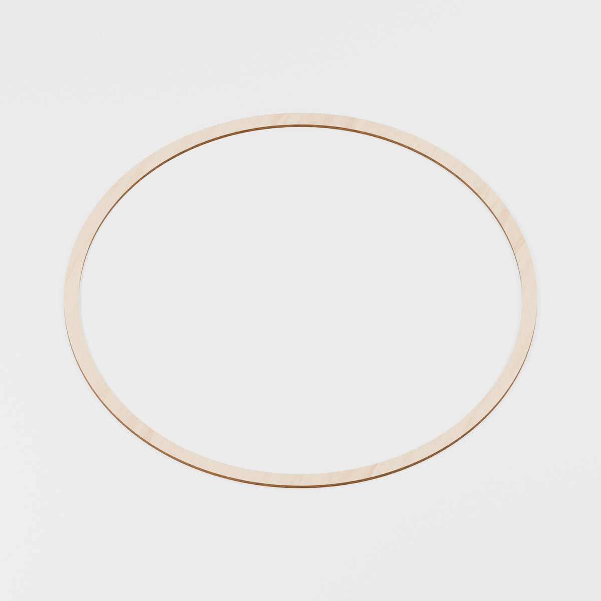 Circular Hoop Rings — Plywood, 6 mm, 640 mm outer / 600 mm inner, No holes, 5