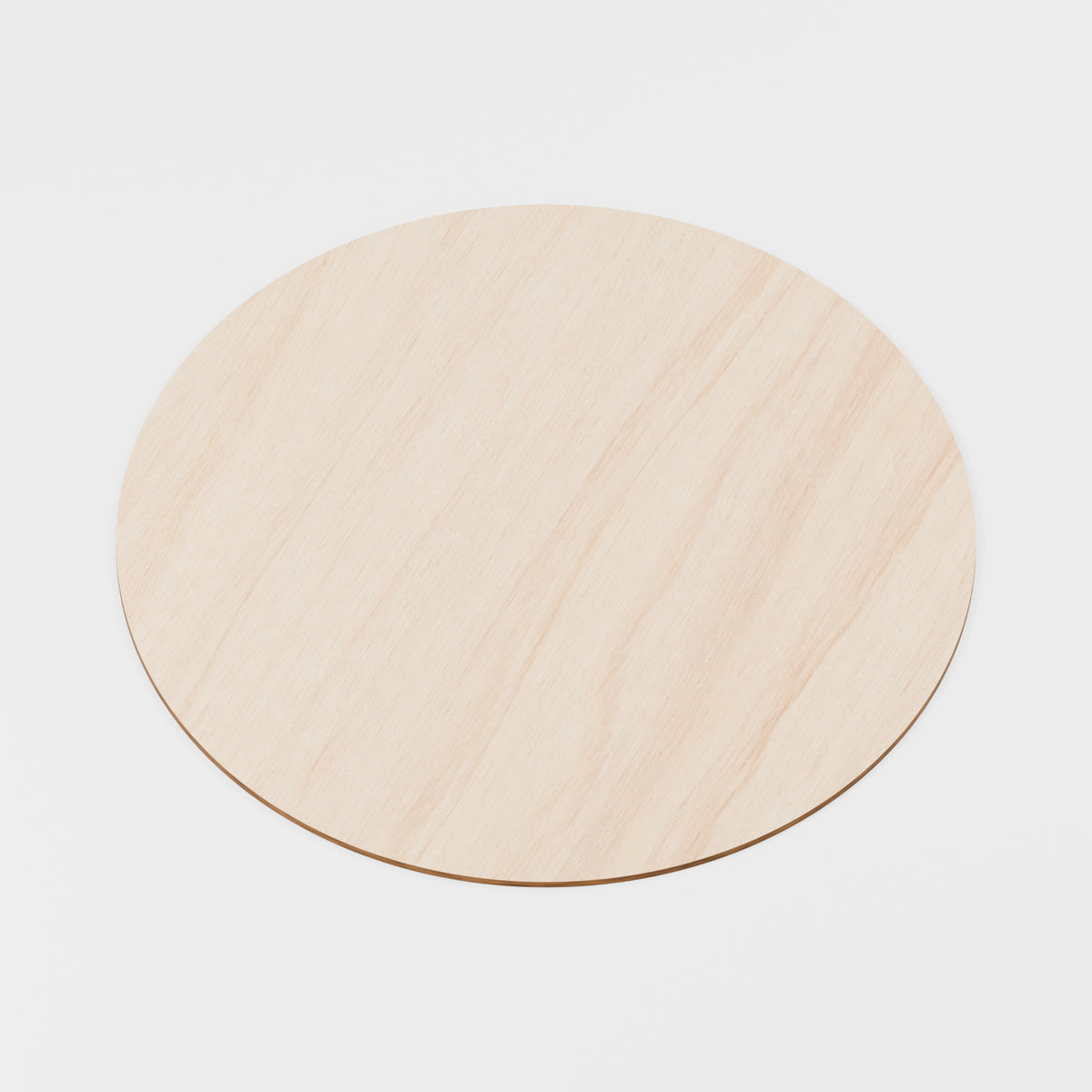 Circle Craft Blanks — Plywood, 3 mm, 280 mm diameter, No holes