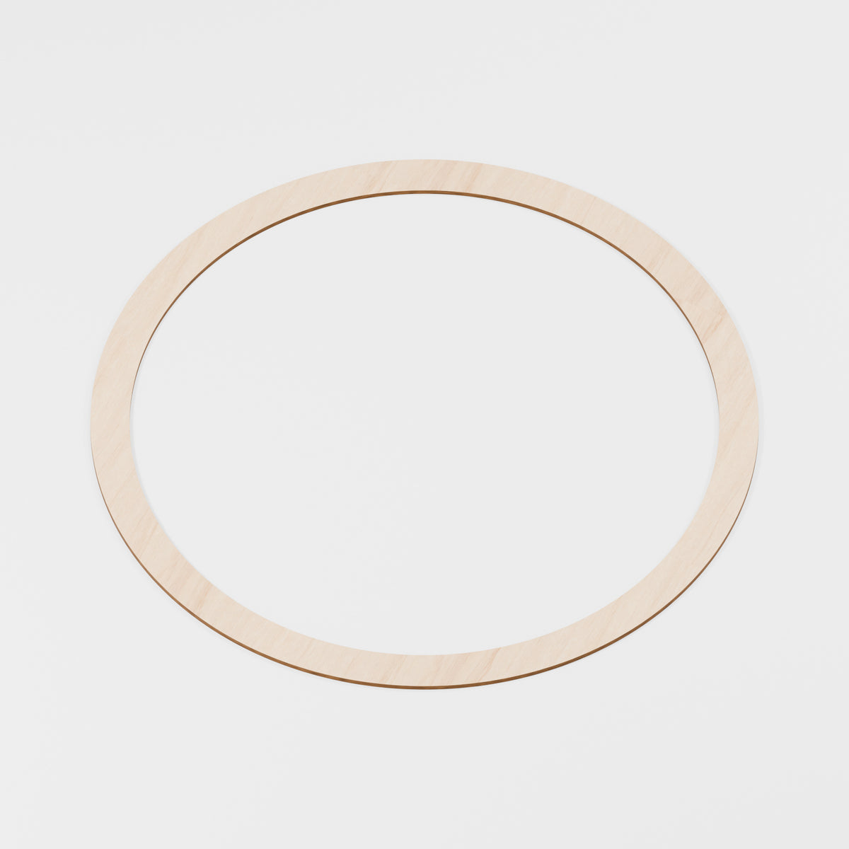 Circular Hoop Rings — Plywood, 6 mm, 680 mm outer / 600 mm inner, No holes, 2