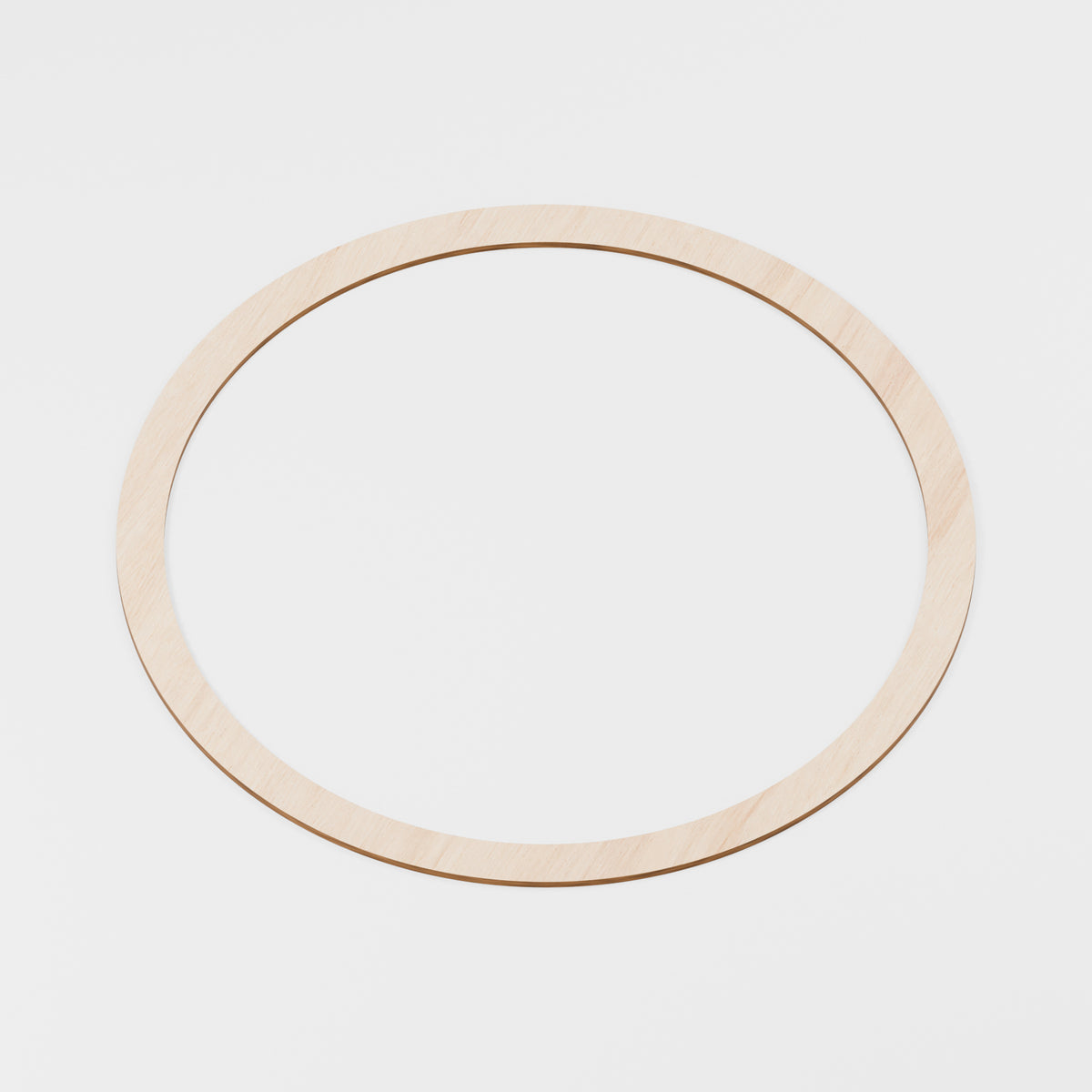 Circular Hoop Rings — Plywood, 3 mm, 270 mm outer / 240 mm inner, No holes