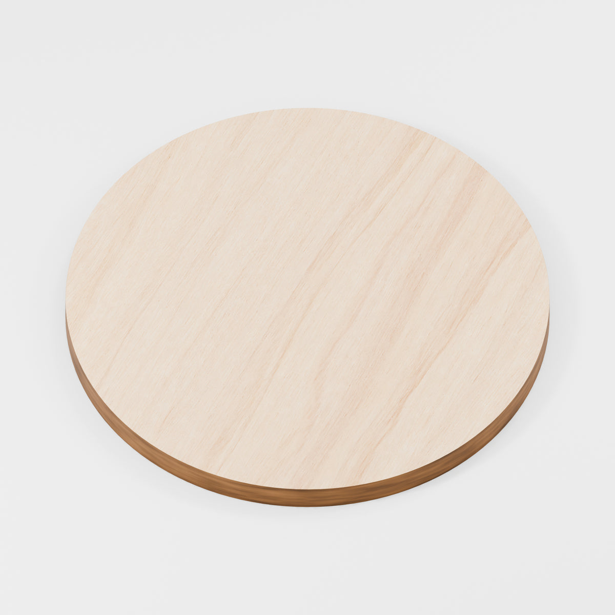Circle Craft Blanks — Plywood, 6 mm, 100 mm diameter, No holes, 5
