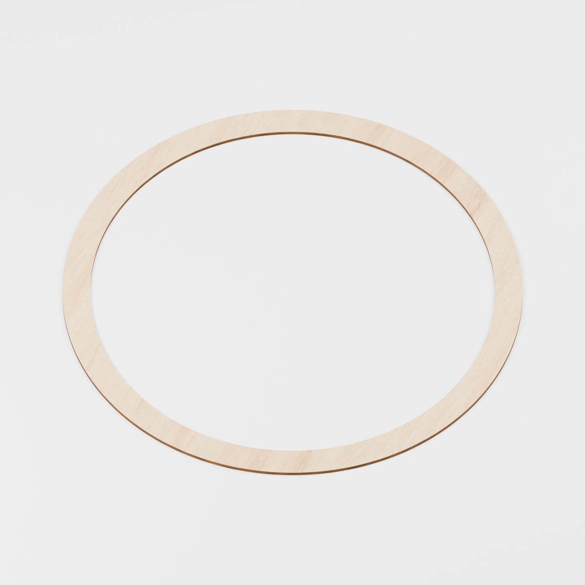 Circular Hoop Rings — Plywood, 3 mm, 330 mm outer / 290 mm inner, No holes, 8