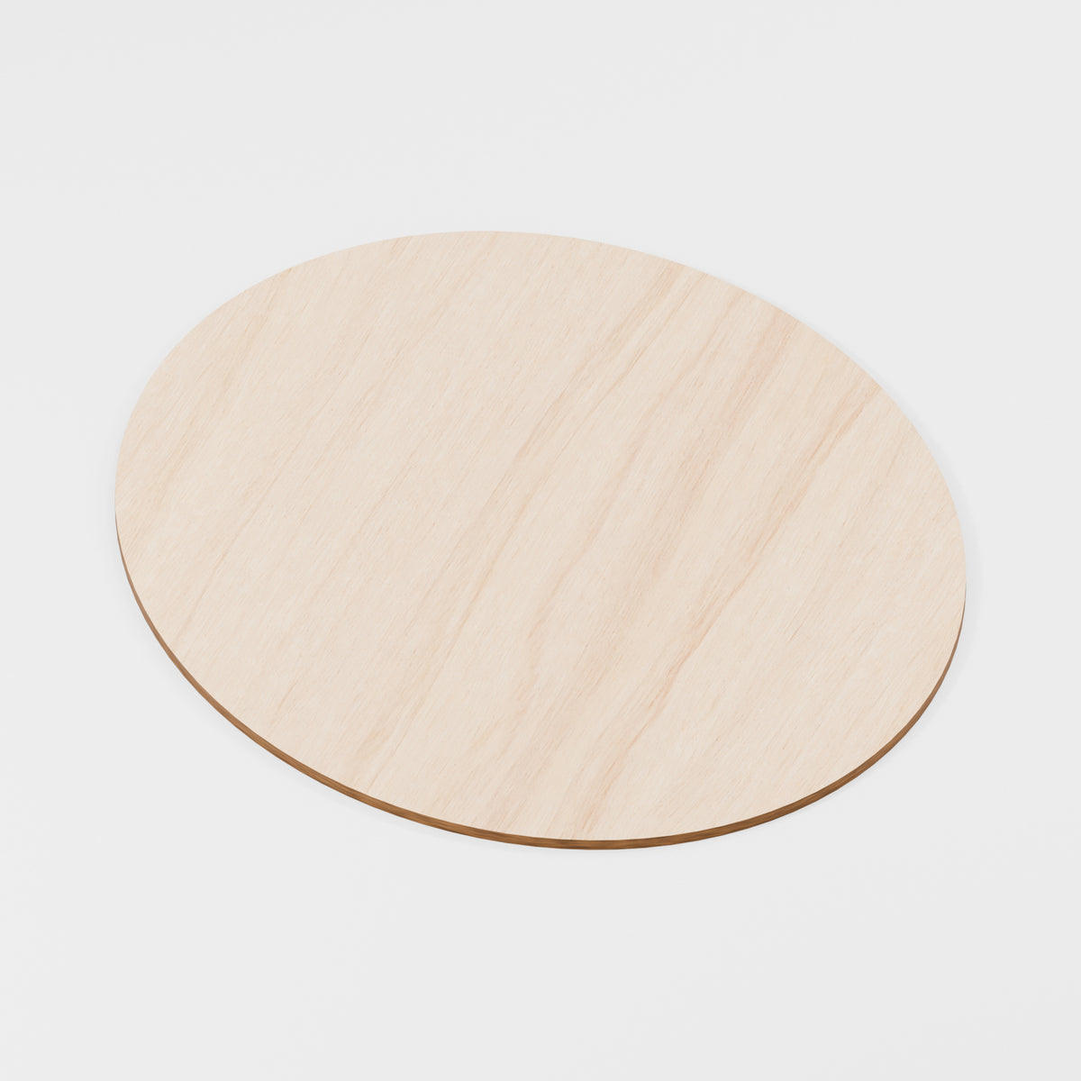 Oval Craft Blanks — Plywood, 6 mm, 330 × 280 mm, No holes