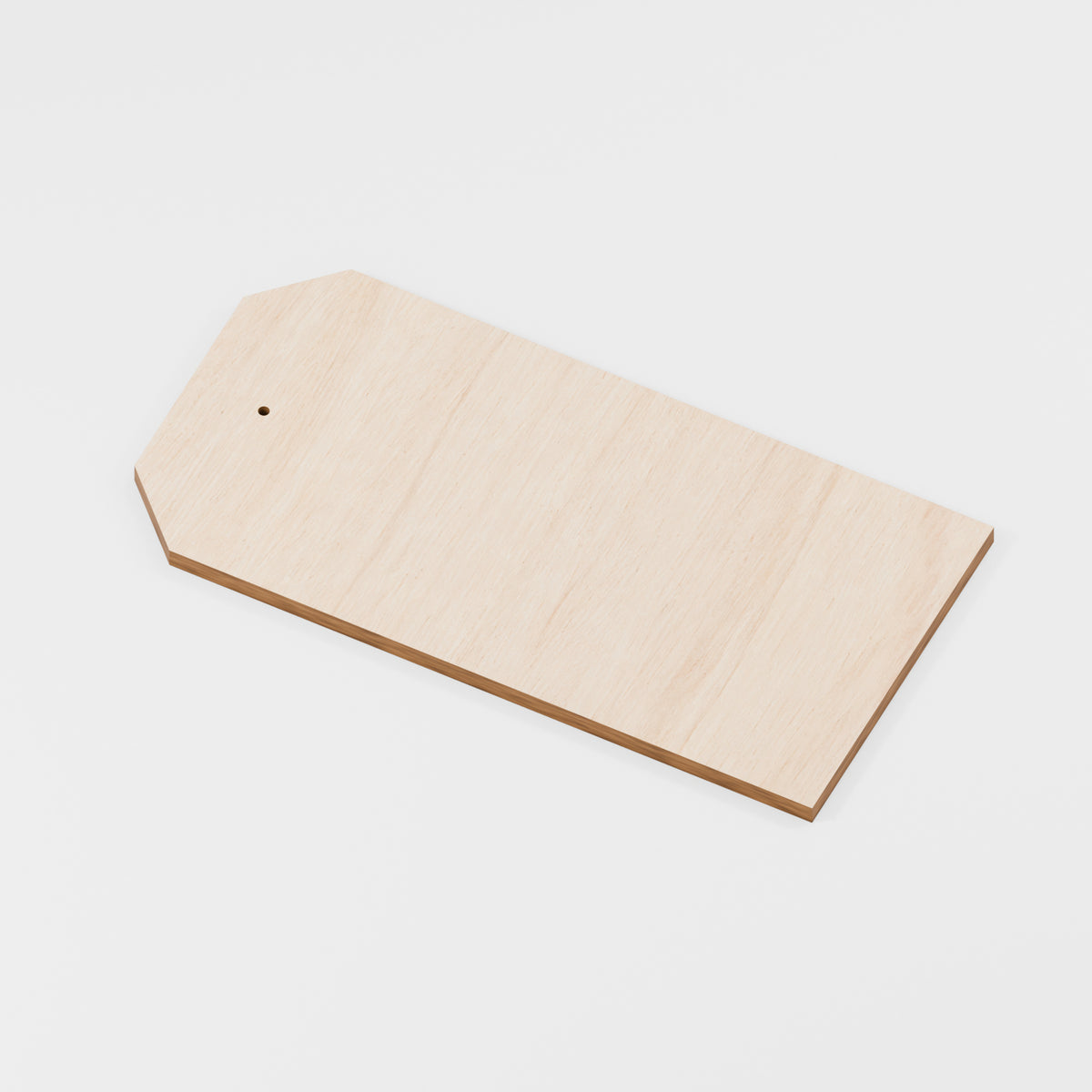 Luggage Gift Tags — Plywood, 6 mm, 200 × 100 mm, 100
