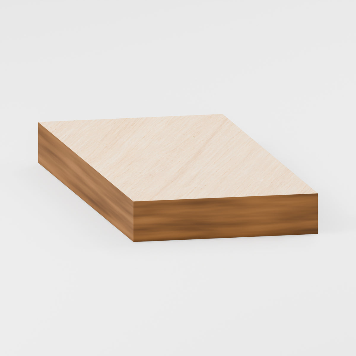 Diamond Craft Blanks — Plywood, 6 mm, 40 × 25 mm, No holes, 5