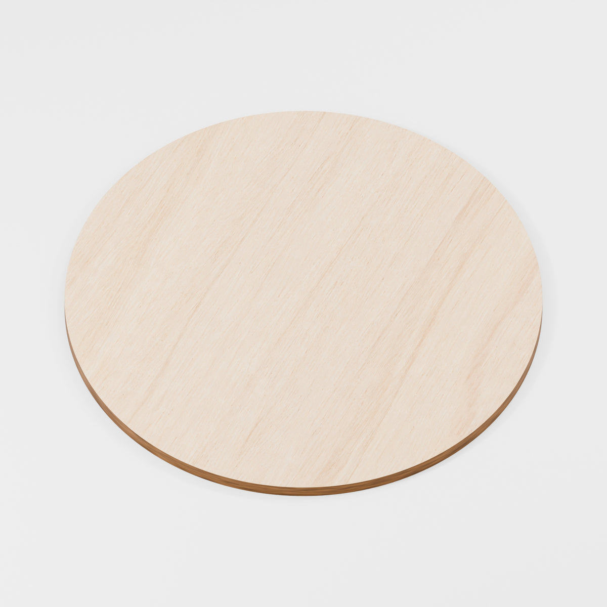 Circle Craft Blanks — Plywood, 6 mm, 203.2 mm diameter, No holes, 32