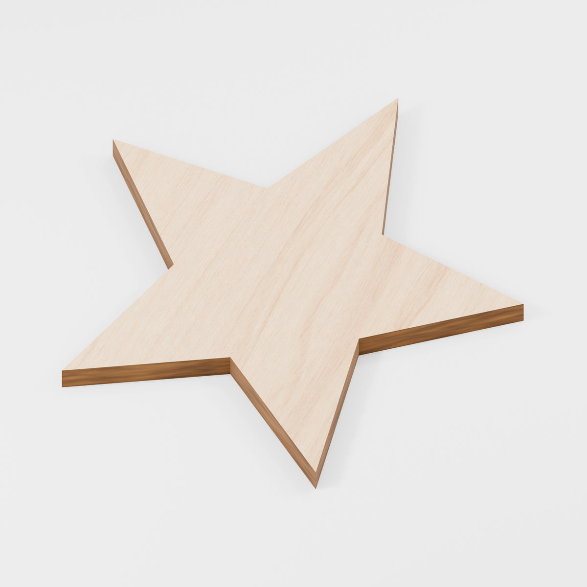 Star Craft Blanks — Plywood, 6 mm, 100 mm maximum, No holes, 5