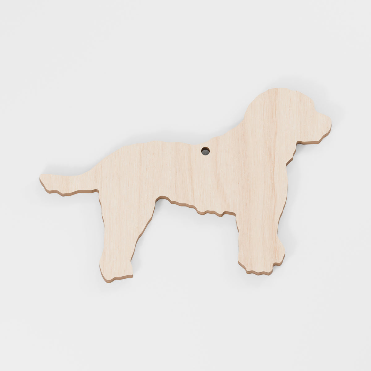Cockapoo Craft Shapes — Plywood, 6 mm, 100 mm maximum, 3 mm hanging hole, 100