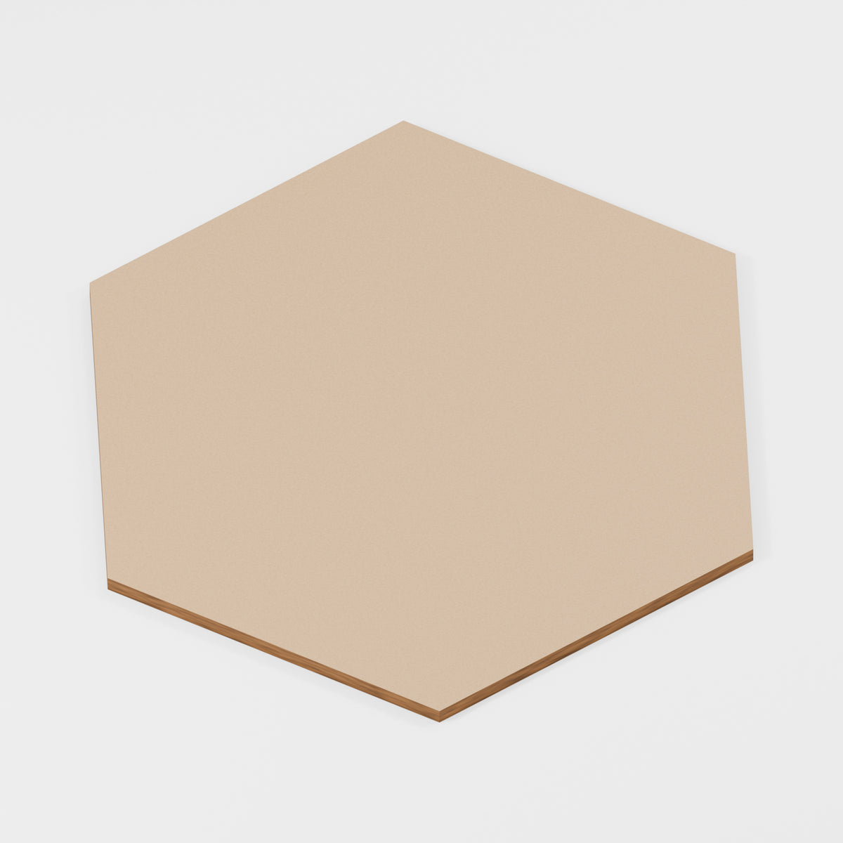 Hexagon Craft Blanks — MDF, 6 mm, 240 × 210 mm, No holes, 100