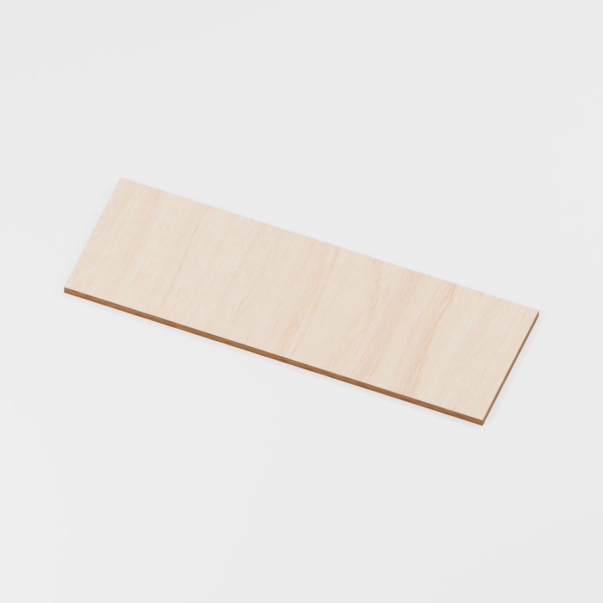Rectangular Craft Blanks — Plywood, 6 mm, 300 × 100 mm, No holes, Square corners, 100