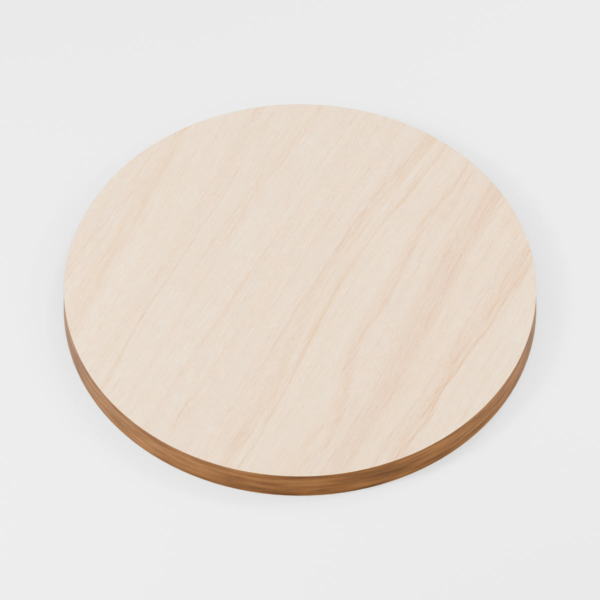Circle Craft Blanks — Plywood, 6 mm, 90 mm diameter, No holes