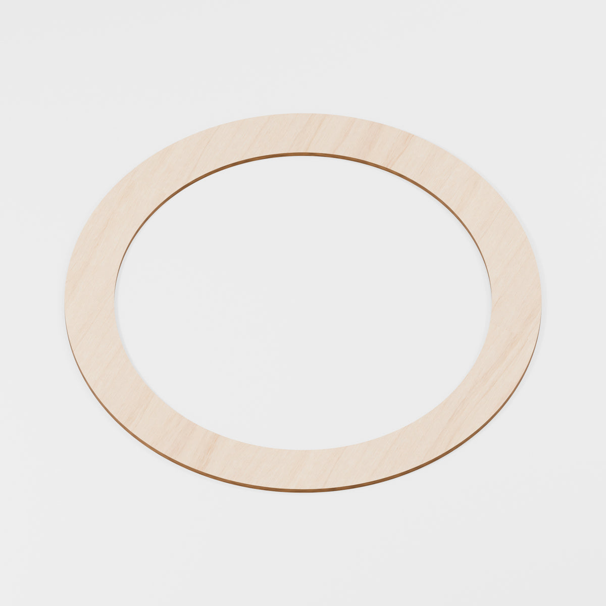 Circular Hoop Rings — Plywood, 6 mm, 480 mm outer / 380 mm inner, No holes