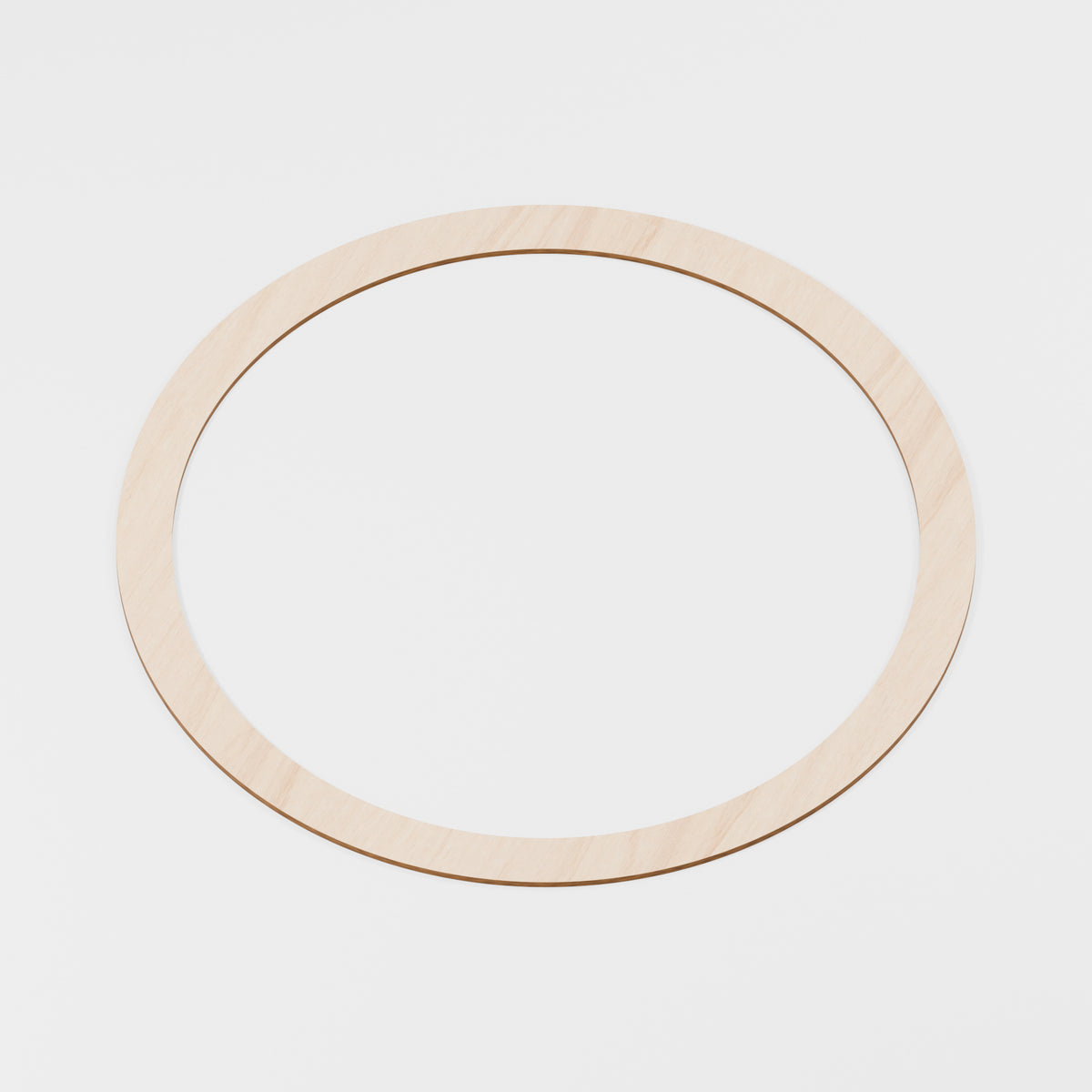 Circular Hoop Rings — Plywood, 6 mm, 615 mm outer / 535 mm inner, No holes, 5