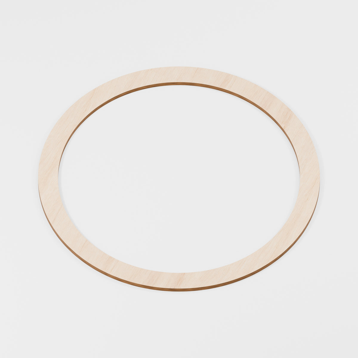 Circular Hoop Rings — Plywood, 6 mm, 340 mm outer / 292 mm inner, No holes, 10