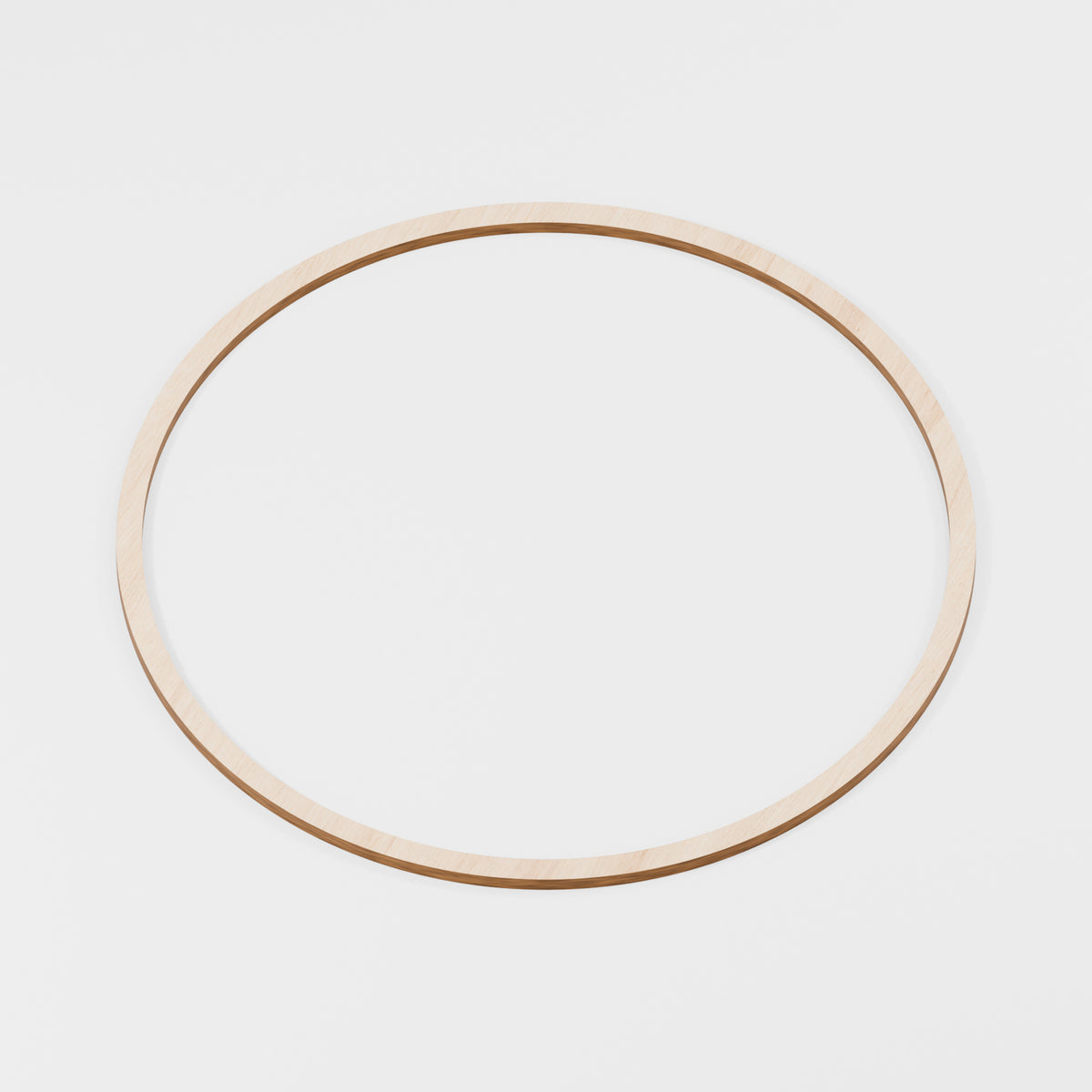 Circular Hoop Rings — Plywood, 6 mm, 299 mm outer / 281 mm inner, No holes, 2