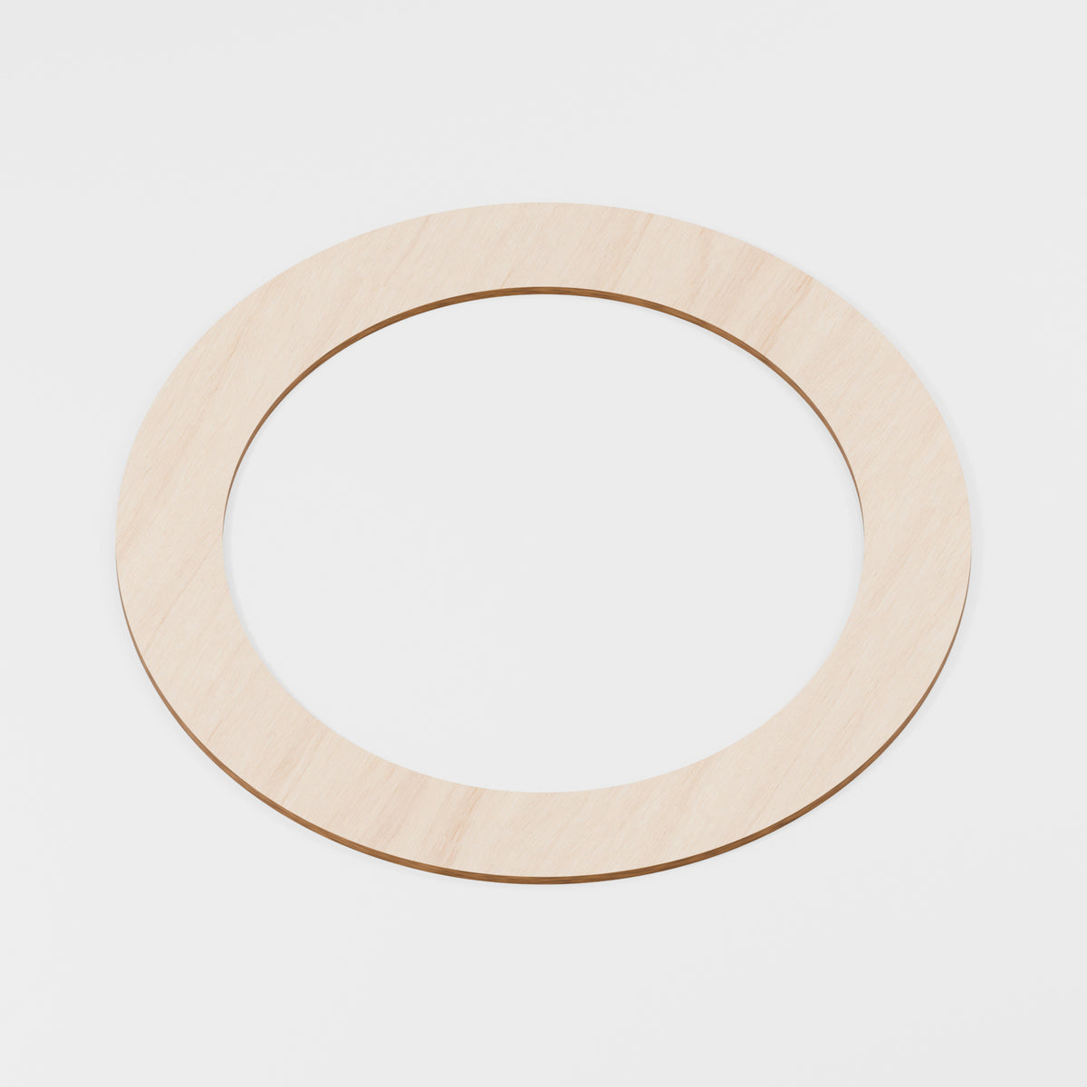 Circular Hoop Rings — Plywood, 6 mm, 400 mm outer / 300 mm inner, No holes, 2