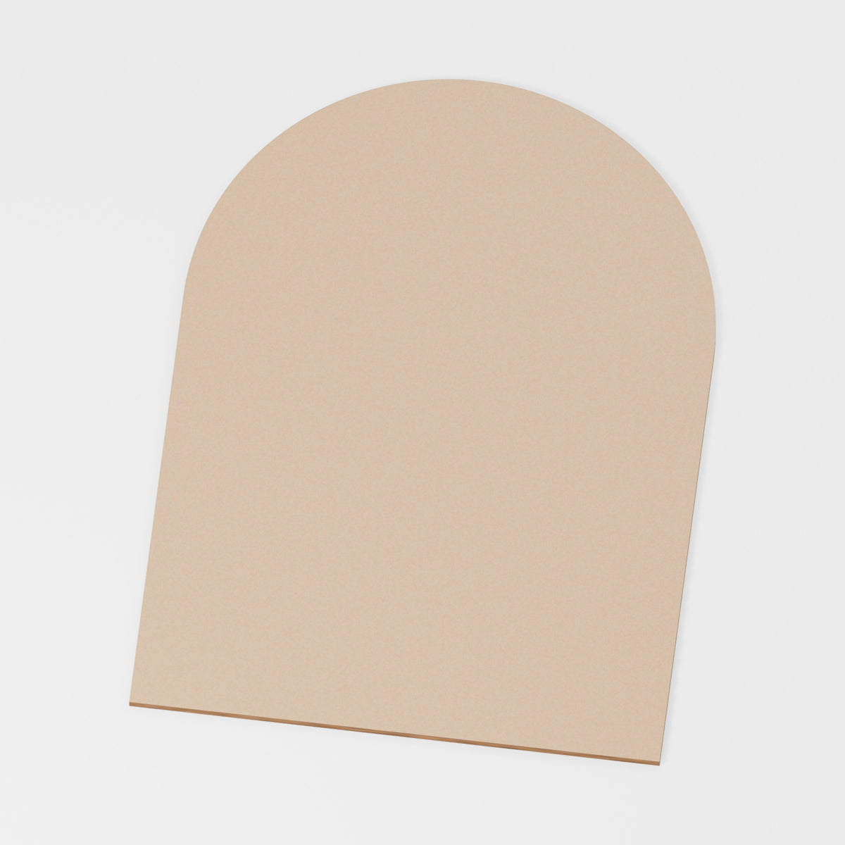 Arch Plaque Blank — MDF; product visualisation, base set shown for assortments