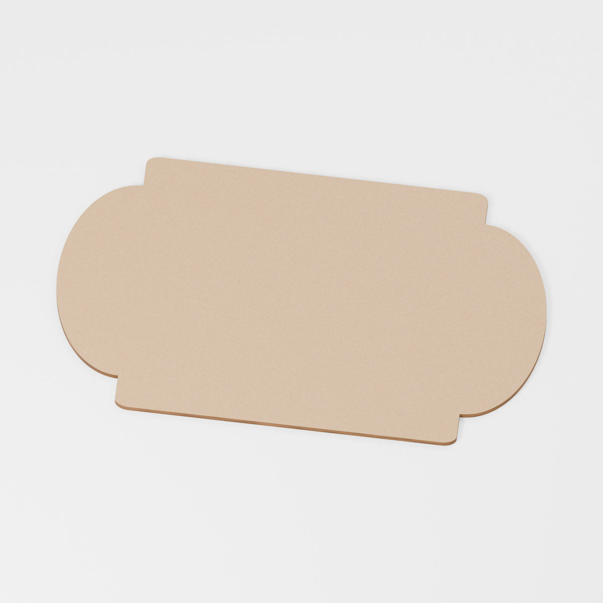 Decorative Label Blank — MDF; product visualisation, base set shown for assortments