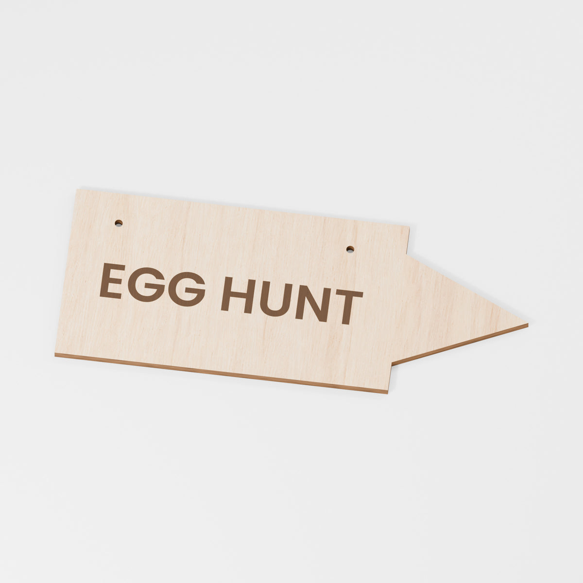 Easter Egg Hunt Arrow — Plywood; product visualisation, base set shown for assortments