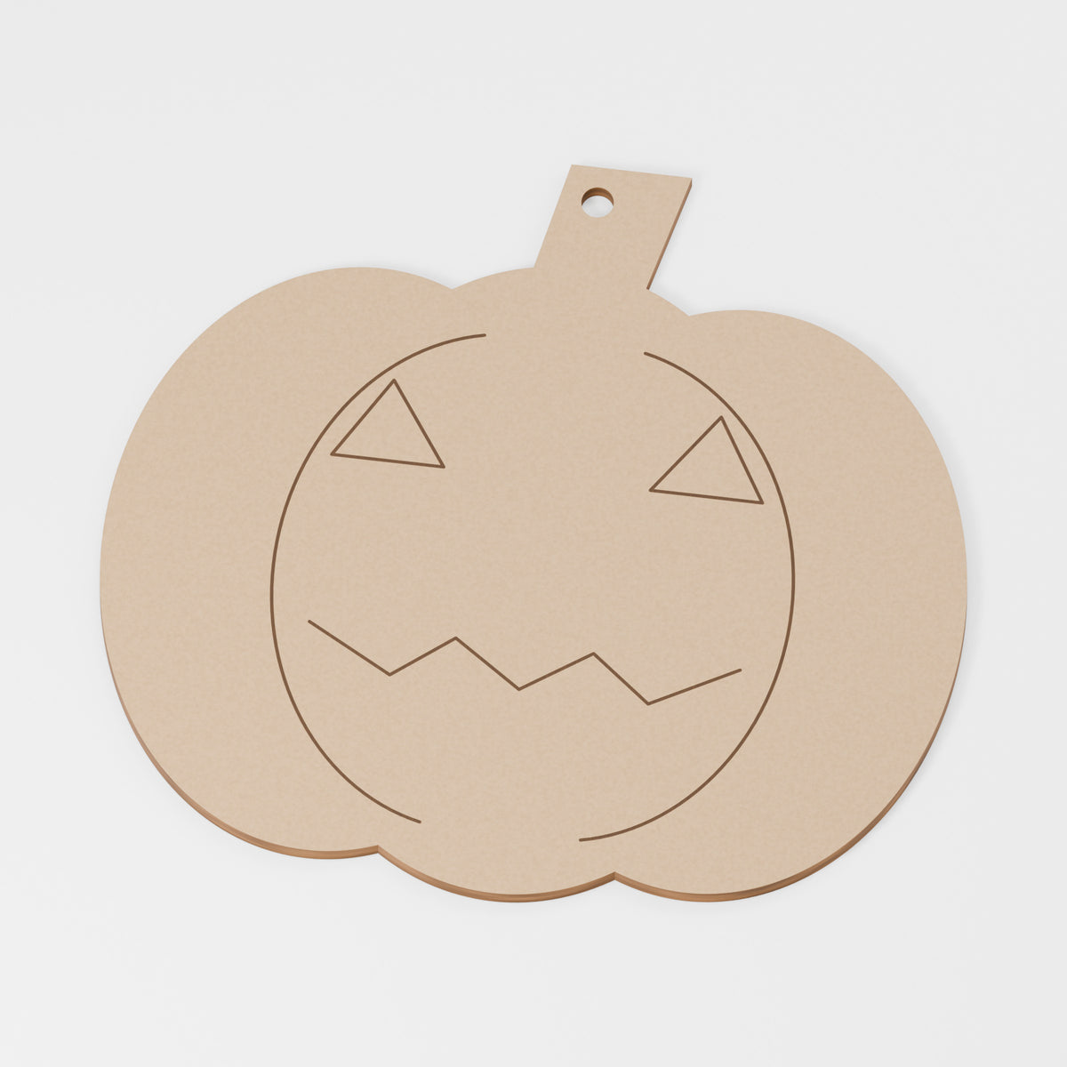 Jack O' Lantern Painting Blank — MDF; product visualisation, base set shown for assortments