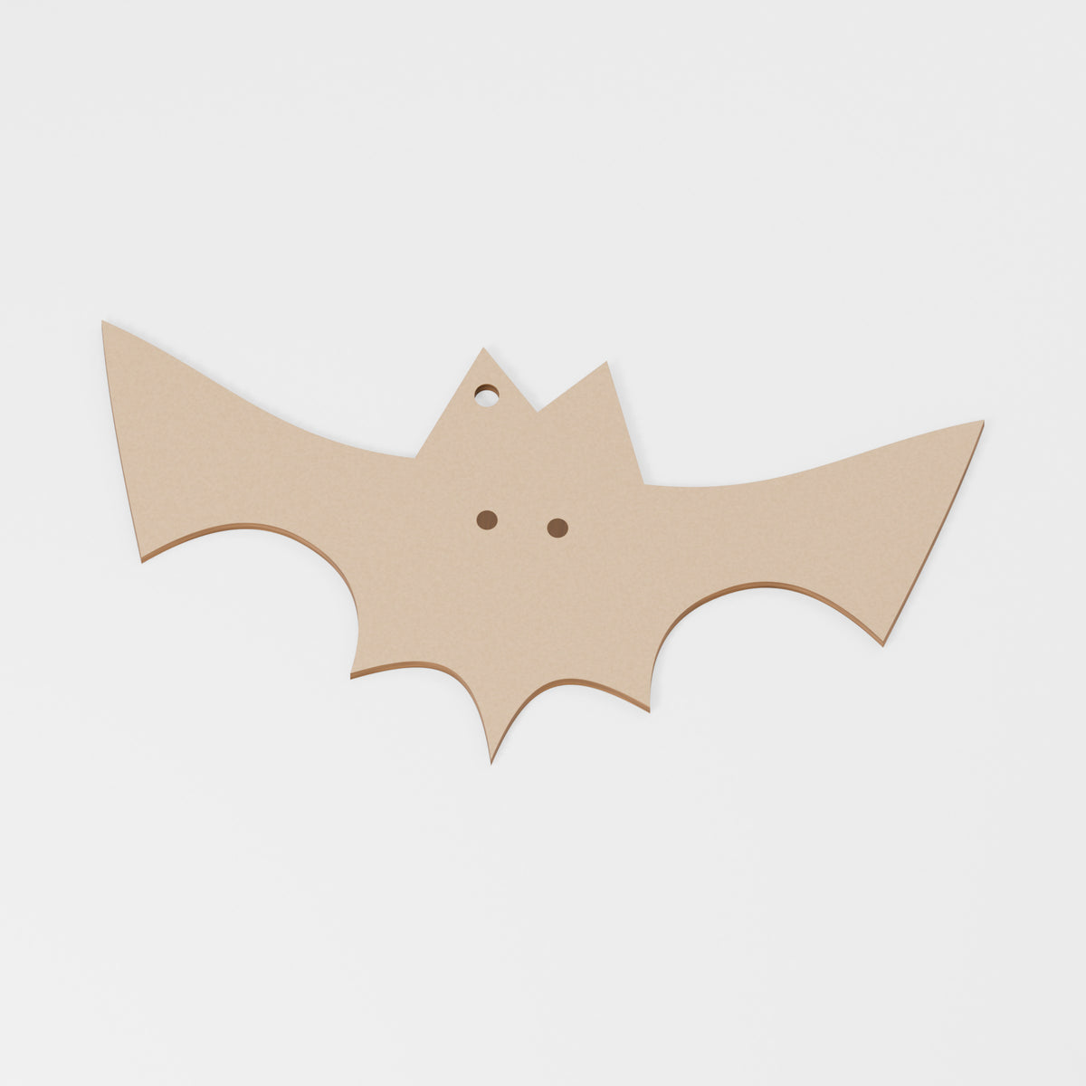 Bat Decoration Blank — MDF; product visualisation, base set shown for assortments