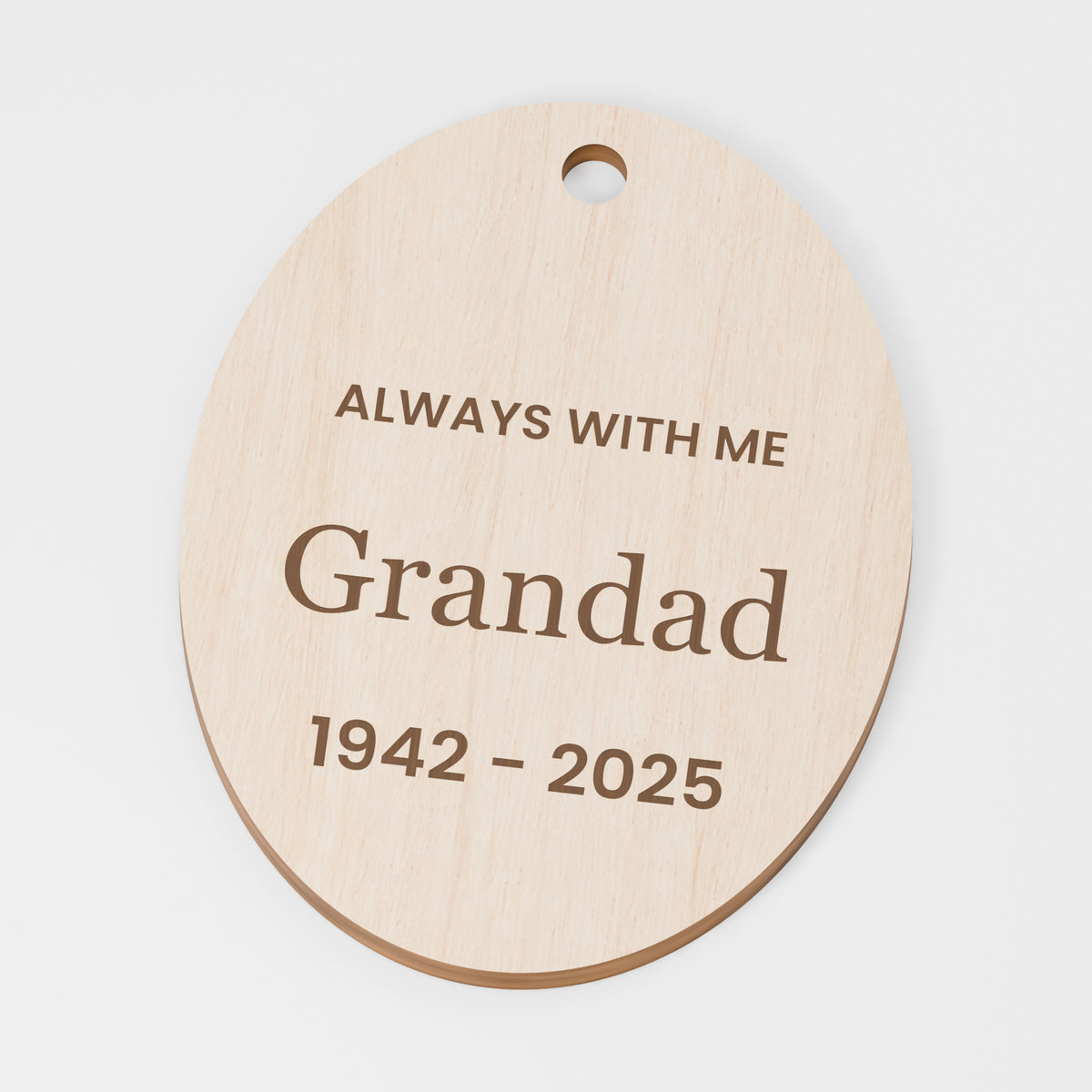 Bouquet Remembrance Charm — Plywood; product visualisation, base set shown for assortments