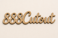 Handwritten Script MDF joined word sign preview