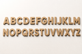 Modern Bold MDF alphabet cutout letters